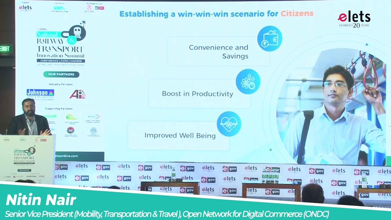 Nitin Nair, Senior VP (Mobility, Transportation & Travel ), Open Network for Digital Commerce